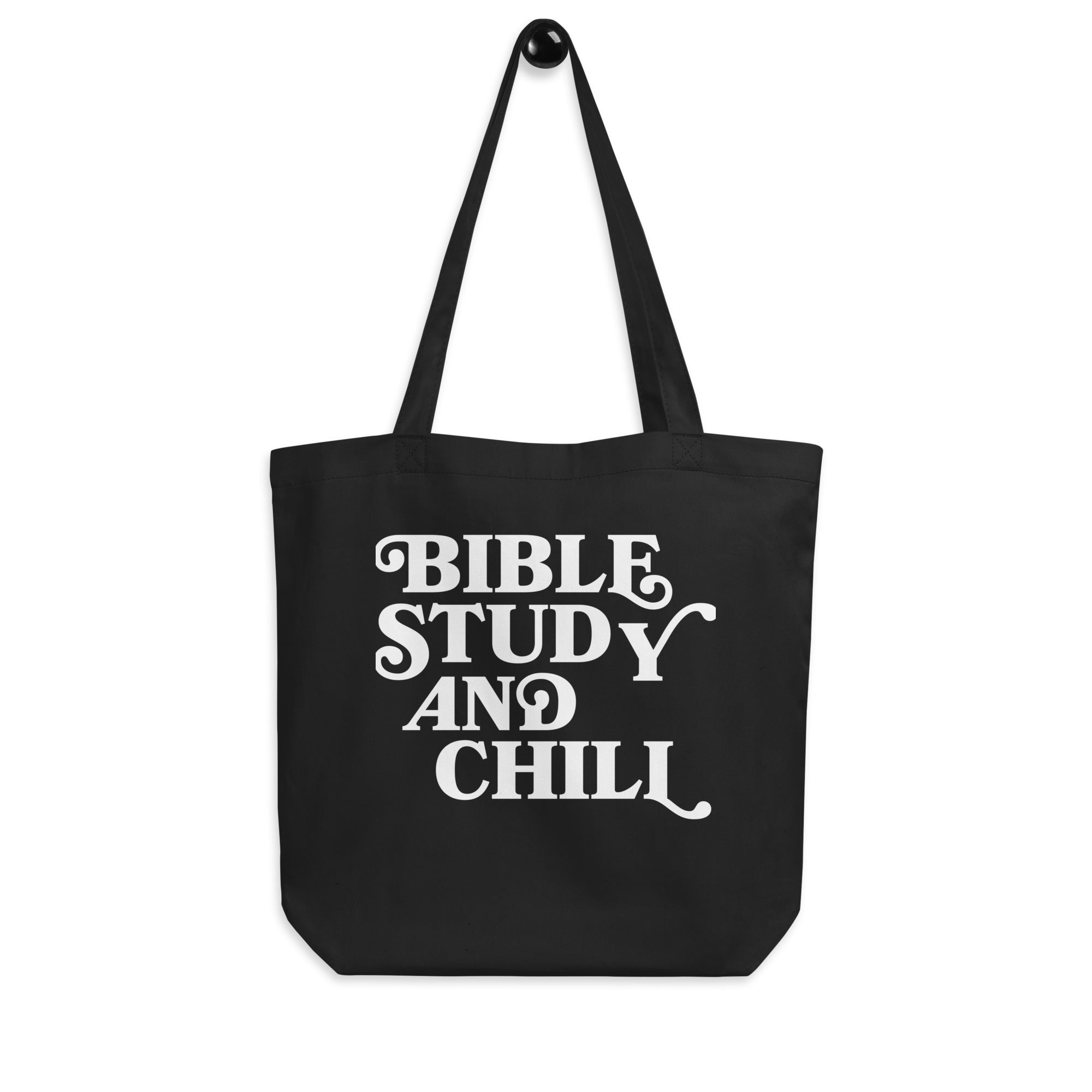 "Bible Study & Chill" Eco Tote Bag